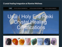 Tablet Screenshot of crystalhealingintegration.com